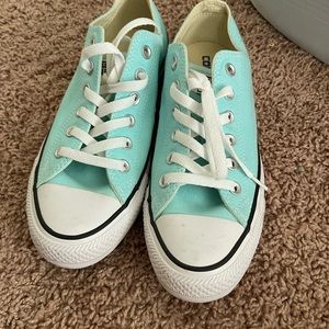 Blue Converse Women’s size 8